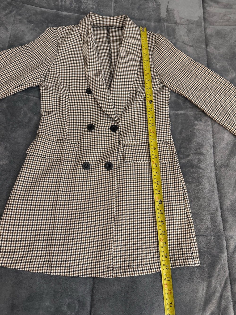 Checked Blazer - Picture 3 of 10